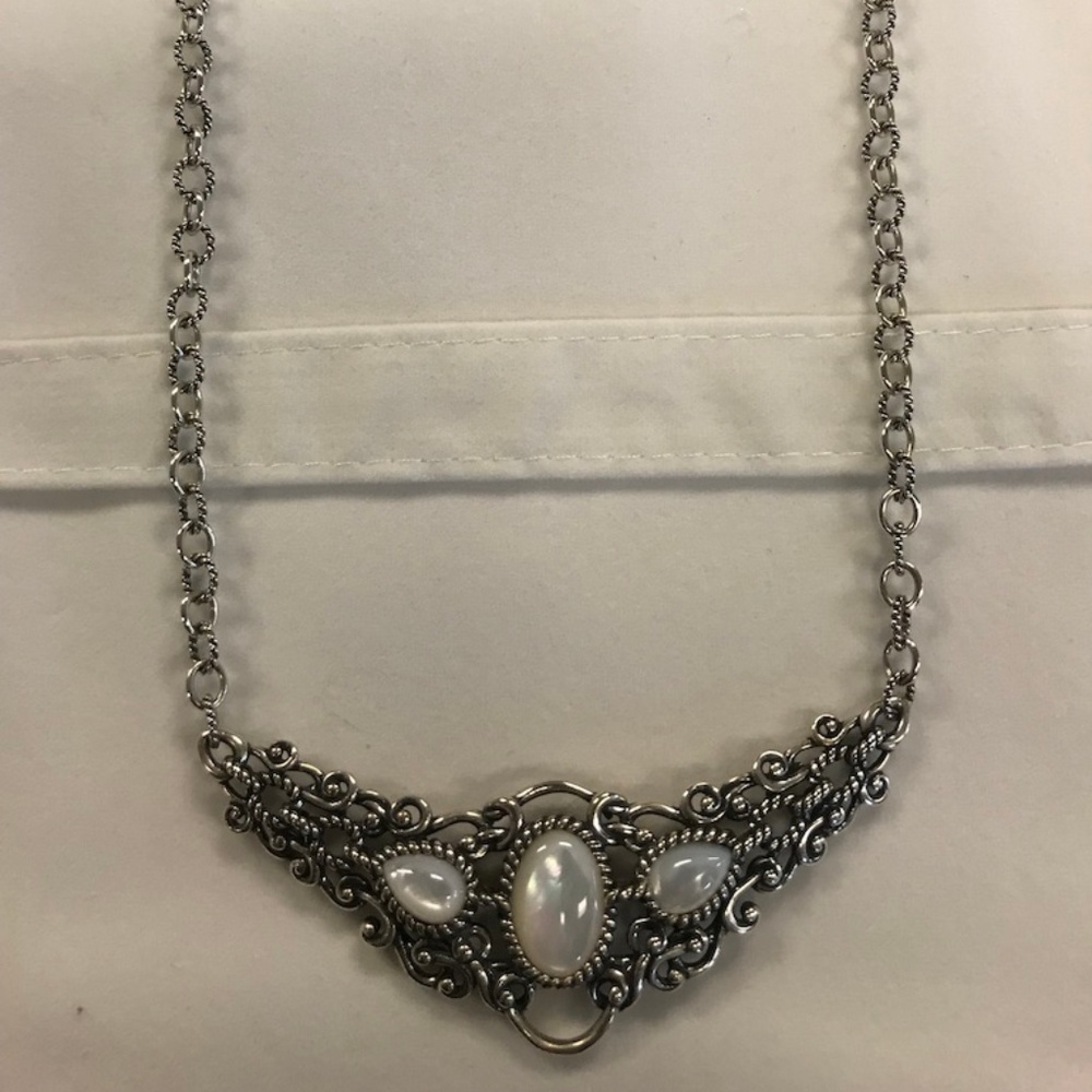 Carolyn Pollack Sterling Reversible Necklace